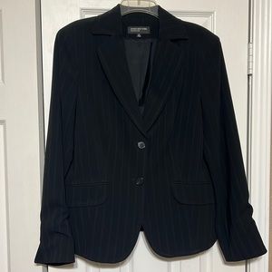 Perfect condition Jones of New York suit jacket, black with small pinstripe.
